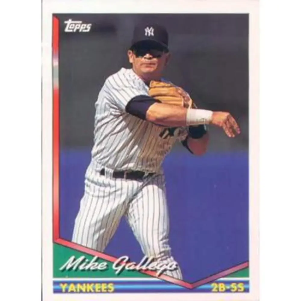 1994 Topps Mike Gallego # 432 New York Yankees